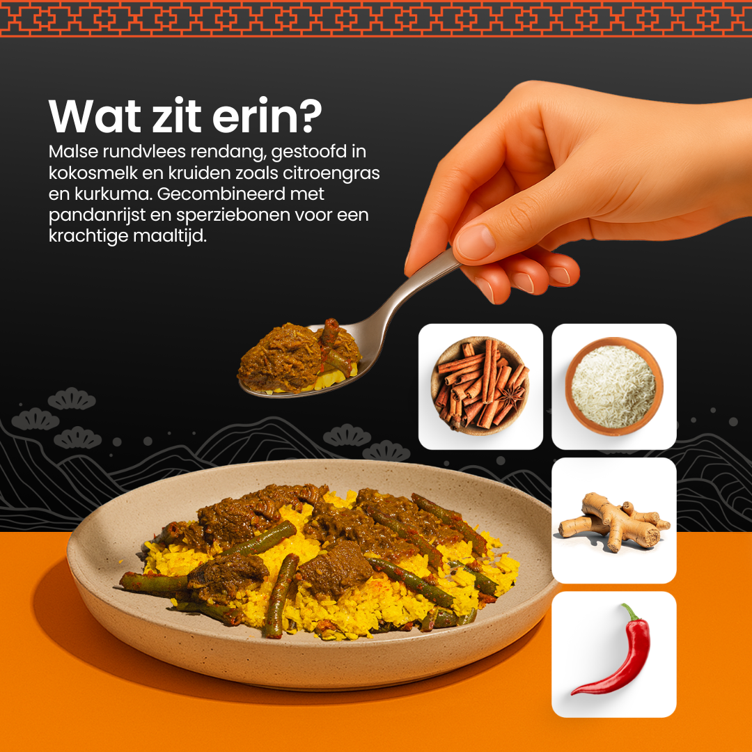 Daging rendang (500 gr)