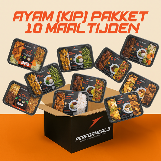 Ayam (kip) pakket 10 maaltijden